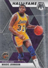 Load image into Gallery viewer, 2019-20 Panini Mosaic Silver Magic Johnson #291 Los Angeles Lakers
