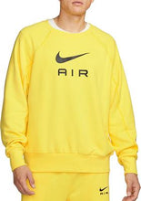 Load image into Gallery viewer, Nike NSW Air Yellow French Terry Sweatshirt Men’s Size Small
