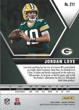 Load image into Gallery viewer, 2020 Panini Mosaic Jordan Love Rookie #211 Green Bay Packers
