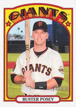 Load image into Gallery viewer, 2021 Topps Heritage Buster Posey #556 San Francisco Giants
