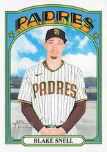 Load image into Gallery viewer, 2021 Topps Heritage Blake Snell #669 San Diego Padres
