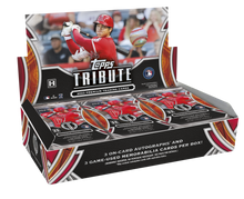 Load image into Gallery viewer, 2023 Topps Tribute Trading Cards Hobby Box
