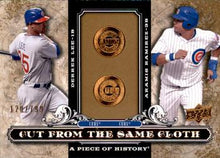 Load image into Gallery viewer, 2008 Upper Deck Cut From The Same Cloth 2/149 Darren Lee &amp; Aramis Ramirez #CSC-RL Chicago Cubs
