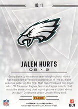 Load image into Gallery viewer, 2020 Panini Illusions Rookie Jalen Hurts RC #11 Philadelphia Eagles
