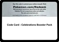 Code Card - Celebrations Booster Pack - Bulk of 39 Code Cards