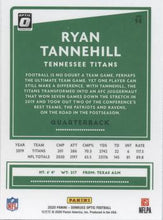 Load image into Gallery viewer, 2020 Panini Donruss Optic Ryan Tannehill #96 Tennessee Titans
