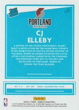 Load image into Gallery viewer, 2020-21 Panini Donruss Rated Rookies CJ Elleby #223 Portland Trailblazers

