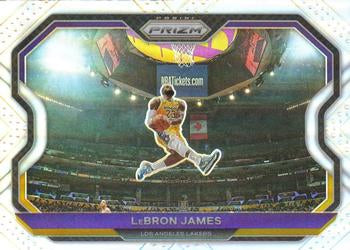 2021 Prizm Prizm Silver Lebron James #1 LA Lakers