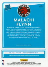 Load image into Gallery viewer, 2020-21 Donruss Optic Pulsar Rated Rookies Malachi Flynn #179 Toronto Raptors
