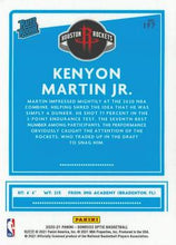 Load image into Gallery viewer, 2020-21 Donruss Optic Pulsar Rated Rookies Kenyon Martin Jr. #197 Houston Rockets
