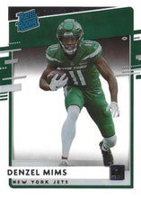 Load image into Gallery viewer, 2020 Panini Chronicles Clearly Donruss Rated Denzel Mims #RR-DM Rookie Auto RC
