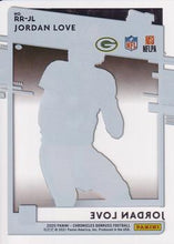 Load image into Gallery viewer, 2020 Panini Chronicles #RR-JL Jordan Love Clearly Donruss Rated Rookies Packers

