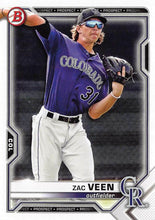 تحميل الصورة إلى عارض المعرض، 2021 Bowman Draft Baseball Cards #100-199 Choose Yours
