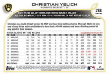 Load image into Gallery viewer, 2022 Topps Christian Yelich #288 Milwaukee Brewers

