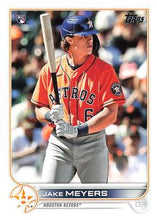 Load image into Gallery viewer, 2022 Topps Jake Meyers #HOU-15 Houston Astros
