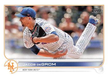2022 Topps Jacob deGrom #330 New York Mets