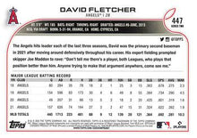 Load image into Gallery viewer, 2022 Topps David Fletcher #LAA-11 Los Angeles Angels

