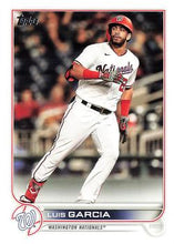 Load image into Gallery viewer, 2022 Topps Luis Garcia #472 Washington Nationals

