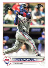 Load image into Gallery viewer, 2022 Topps Willie Calhoun #581 Texas Rangers
