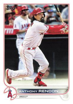 2022 Topps Anthony Rendon #620 Los Angeles Angels