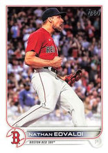 Load image into Gallery viewer, 2022 Topps Nathan Eovaldi #657 Boston Red Sox
