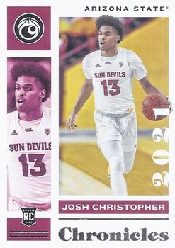 2021 Panini Prizm Josh Christopher Rookie Silver Prizms #22 Arizona State Sun Devils