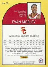 Load image into Gallery viewer, 2021 Panini Chronicles Hoops Retro Evan Mobley 52 USC Trojans
