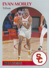 Load image into Gallery viewer, 2021 Panini Chronicles Hoops Retro Evan Mobley 52 USC Trojans

