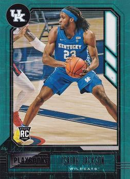 2021 Panini Chronicles Draft Picks Playbook Isaiah Jackson #334 Kentucky Wildcats
