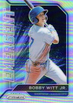 2021 Panini Prizm Bobby Witt Jr. Emergent #6 Kansas City Royals