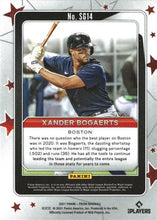 Load image into Gallery viewer, 2021 Panini Prizm Xander Bogaerts Star Gazing #14 Boston Red Sox
