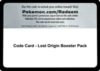 Code Card - Lost Origin Booster Pack - Lost Origin - Bulk of 30 Code Cards