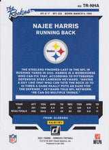 Load image into Gallery viewer, 2021 Panini Donruss Najee Harris The Rookies #TR-NHA Steelers

