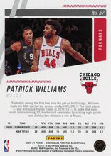 Load image into Gallery viewer, 2020-21 Panini Chronicles Prestige Rookies Patrick Williams #57 Chicago Bulls
