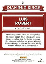 Load image into Gallery viewer, 2022 Panini Donruss Luis Robert Diamond Kings #6 Chicago White Sox DD3
