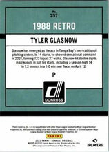 Load image into Gallery viewer, 2022 Panini Donruss Retro 1988 Tyler Glasnow #257 Tampa Bay Rays
