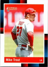 Load image into Gallery viewer, 2022 Panini Donruss Retro 1988 Mike Trout #265 Los Angeles Angels
