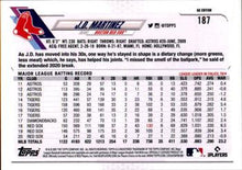 Load image into Gallery viewer, 2021 Topps UK Edition J.D. Martinez #187 Boston Red Sox

