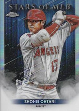 Load image into Gallery viewer, 2022 Topps Chrome Stars of MLB Shohei Ohtani California Angels #SMLBC-24
