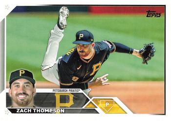 2023 Topps Zach Thompson #2 Pittsburgh Pirates