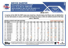 Load image into Gallery viewer, 2023 Topps Bryce Harper #3 Philadelphia Phillies
