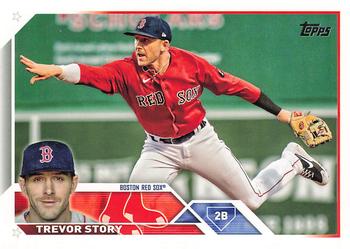 2023 Topps Trevor Story #10 Boston Red Sox