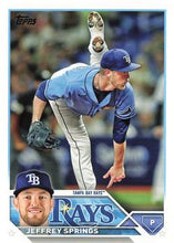Load image into Gallery viewer, 2023 Topps Jeffrey Springs #12 Tampa Bay Rays
