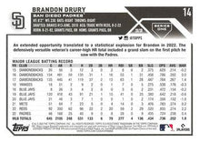 Load image into Gallery viewer, 2023 Topps Brandon Drury #14 San Diego Padres
