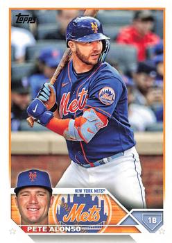 2023 Topps Pete Alonso #20 New York Mets
