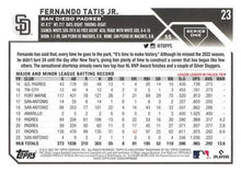 Load image into Gallery viewer, 2023 Topps Fernando Tatis Jr. #23 San Diego Padres
