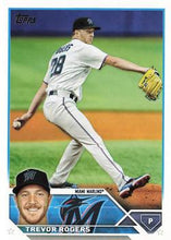 Load image into Gallery viewer, 2023 Topps Trevor Rogers #29 Miami Marlins

