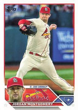 Load image into Gallery viewer, 2023 Topps Jordan Montgomery #32 St. Louis Cardinals
