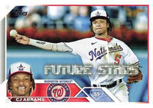 Load image into Gallery viewer, 2023 Topps CJ Abrams Future Stars #35 Washington Nationals
