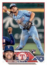 Load image into Gallery viewer, 2023 Topps Josh Smith Rookie #37 Texas Rangers
